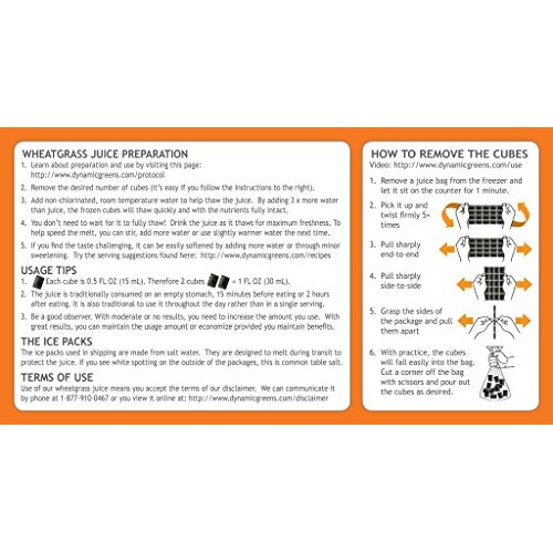 Dynamic Greens Wheatgrass Juice - 100 Fl Ozs - Just $1.89 Per Oz