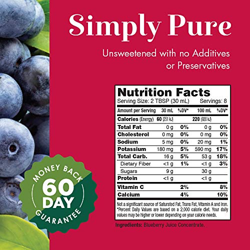 Dynamic Health Blueberry Concentrate Plastic | 8 Oz