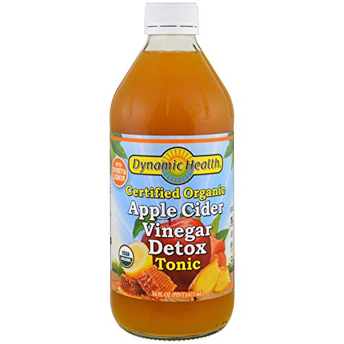 Dynamic Health Certified Organic Apple Cider Vinegar Detox Tonic