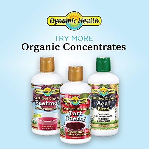 Dynamic Health Organic Tart Cherry Juice Tonic with Turmeric & G...