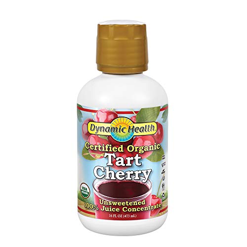 Dynamic Health Organic Tart Cherry Juice, Unsweetened 100% Juice...