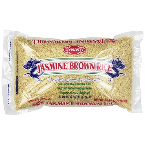 Dynasty Jasmine Brown Rice, 5 Pound Pack Of 6