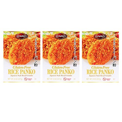 Dynasty Gluten-Free Rice Panko Japanese Style Bread Crumbs 8Oz,