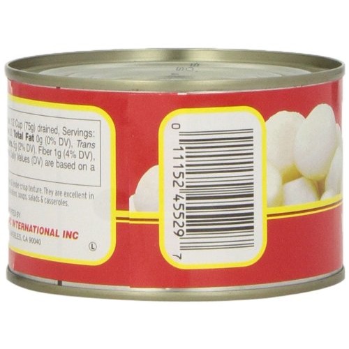 Dynasty Canned Whole Water Chestnuts, 8-Ounce Pack Of 12