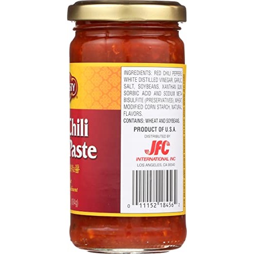 Dynasty Chili Paste Garlic, 6.5 oz