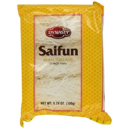 Dynasty Saifun Bean Threads Noodles, 5.29-Ounce Bags Pack Of 12