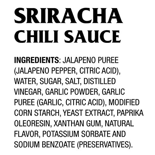 Dynasty Sriracha Chili Sauce 20 oz