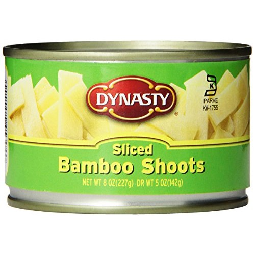 Dynasty Canned Sliced Bamboo Shoots, 8-Ounce Pack Of 12