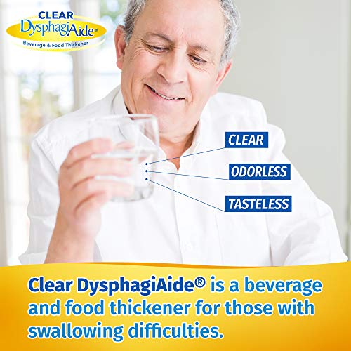Clear Dysphagiaide Instant Beverage And Food Thickener, Box Of 2