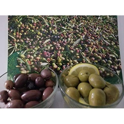 Dáfni’S Greek Cracked Green Olives ● All Natural ● Handpicked &Amp;