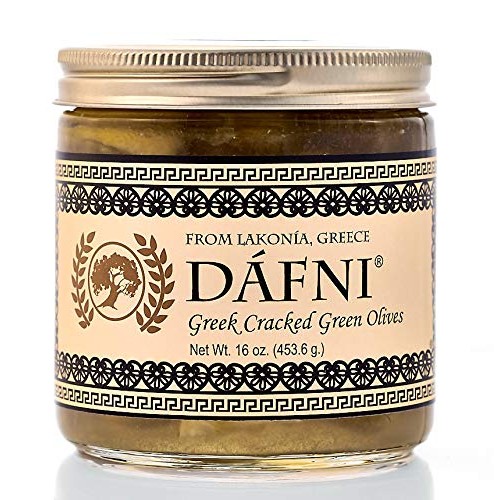 Dáfni’S Greek Cracked Green Olives ● All Natural ● Handpicked &Amp;