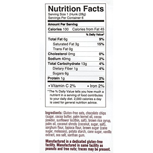 Heavenly Hunks Oatmeal Chocolate Chip, 1 6Oz Bag