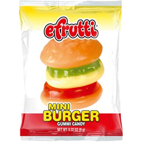 E Frutti Gummy Hamburger And Hot Dog Variety Pack Of 120