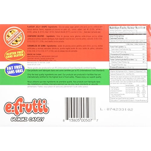 Gummi Pizza By E-Fruitti 48 Count Net Wt. 26Oz