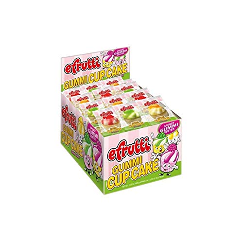 E.Frutti Gummi Cupcakes, .28-Ounce Pack Of 60, 16.8 Oz 480 G