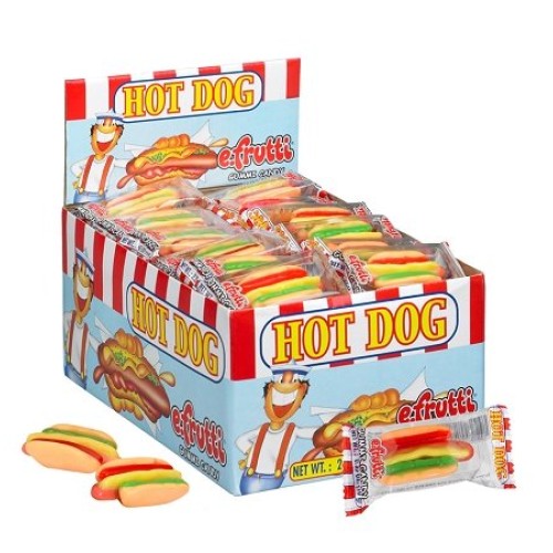 Gummi Hot Dogs 60 count
