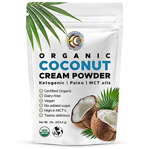 Earth Circle Organics - Organic Coconut Cream | Milk Powder, Per