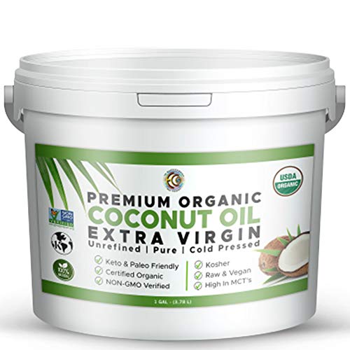 Premium Ultra Pure Unrefined Extra Virgin Organic Coconut Oil |