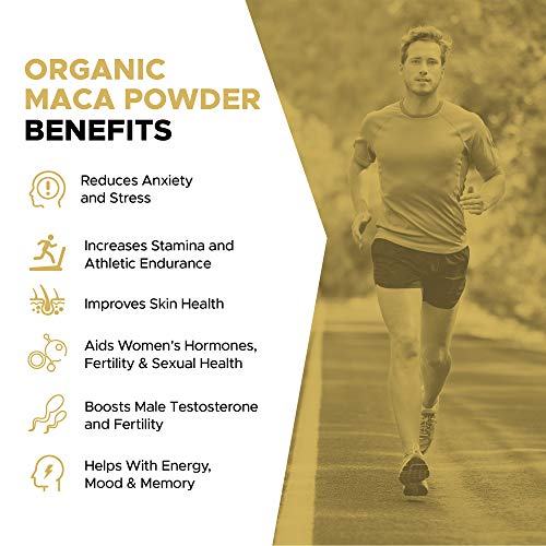 Earth Circle Organics - Organic Maca Root Powder, Natural Superf