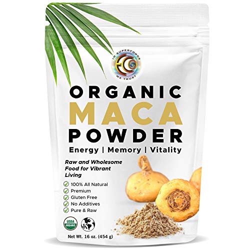 Earth Circle Organics - Organic Maca Root Powder, Natural Superf