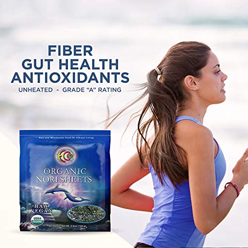 Earth Circle Organics | Raw Certified Organic Sushi Nori Seaweed