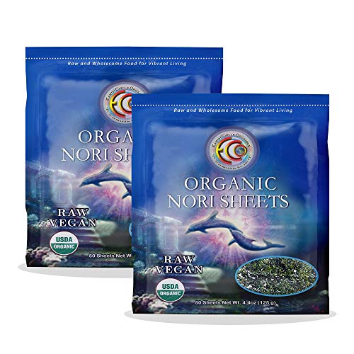 Earth Circle Organics | Raw Certified Organic Sushi Nori Seaweed