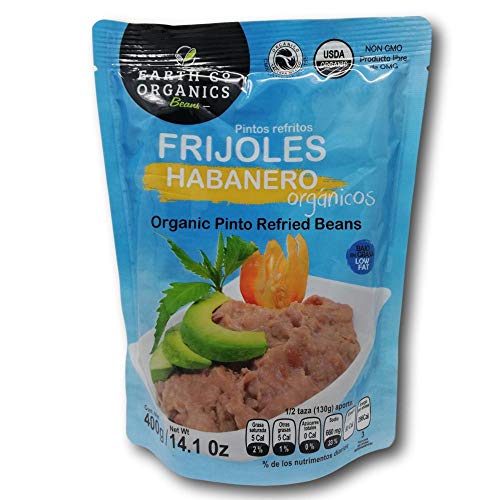 Organic &Amp; Tasty Refried Pinto Beans 6 Pack; Habanero, Chipotle,