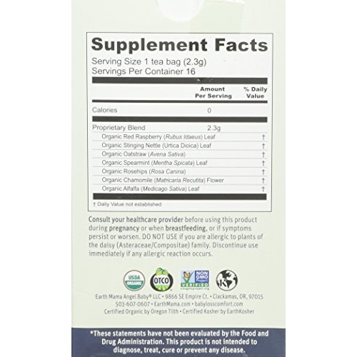 Earth Mama Organic Third Trimester Tea - 16 Ct - 2 Pk