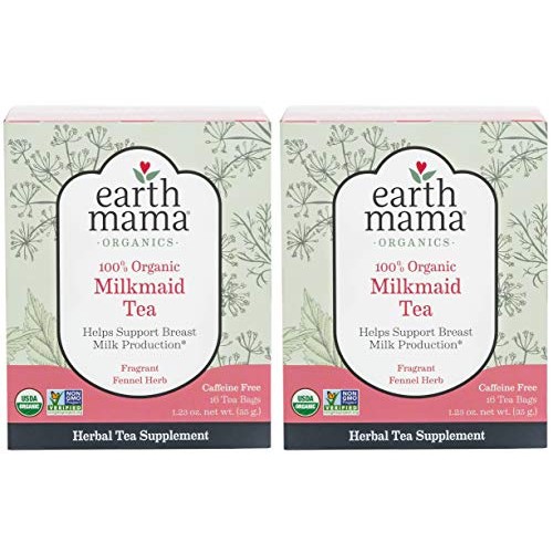 Organic Milkmaid Tea By Earth Mama | Supports Healthy Breastmilk