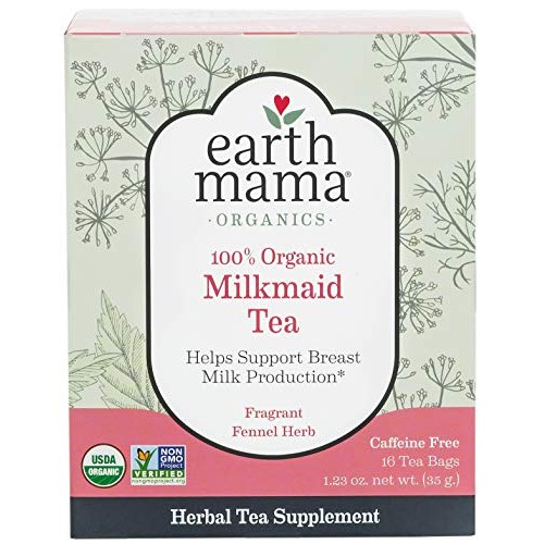 Organic Milkmaid Tea By Earth Mama | Supports Healthy Breastmilk