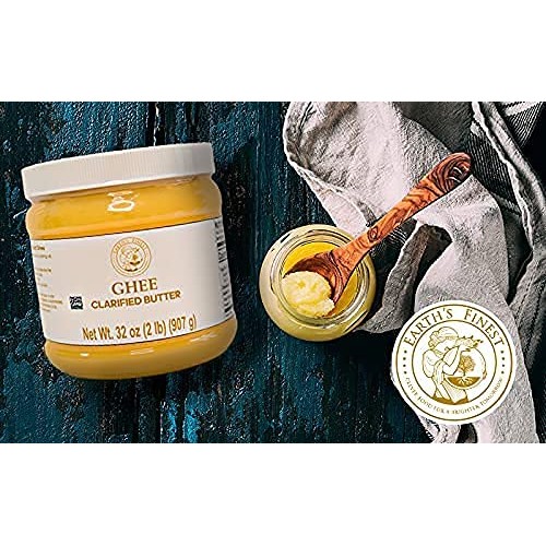 Earth´S Finest Ghee Clarified Butter– 32 Oz. Gluten Free, Lactos