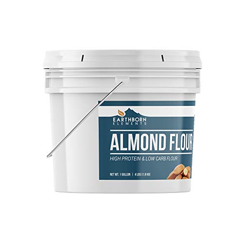 Almond Flour, 1 Gallon Bucket 4 Lbs By Earthborn Elements, Add