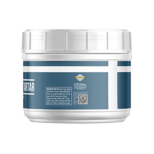 Cream Of Tartar 2 Lb Mess-Free Resealable Tub, Highest Purity,