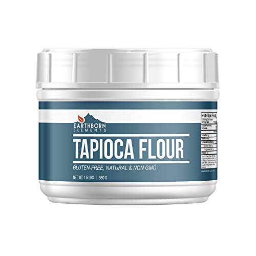 Tapioca Flour 1.5 Lb By Earthborn Elements, Gluten Free, Vegan