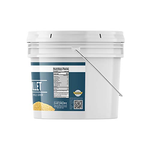 Hulled Millet, 1 Gallon Bucket By Earthborn Elements, Gluten-Fre
