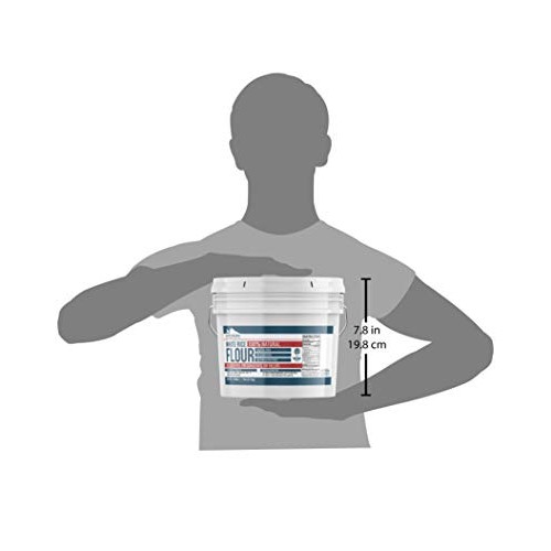 White Rice Flour 1 Gallon Bucket By Earthborn Elements, Gluten
