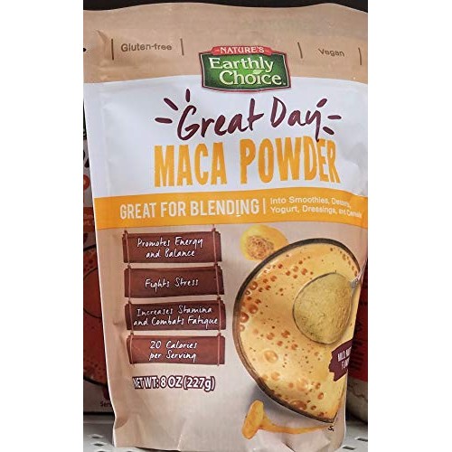 Earthly Choice Maca Powder 8 Oz Pack Of 2