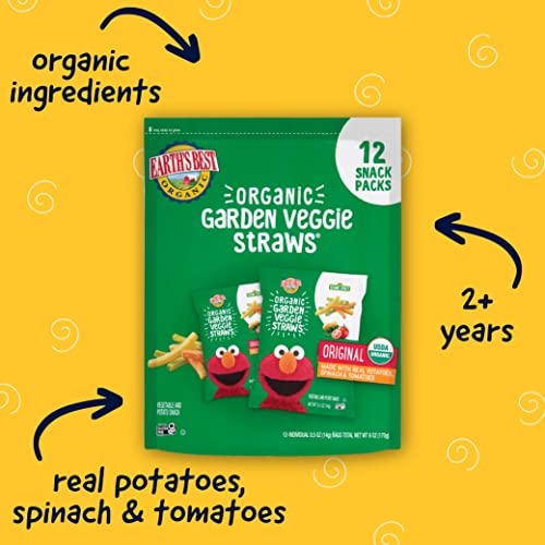 Earths Best Organic Kids Snacks, Sesame Street Toddler Snacks, ...