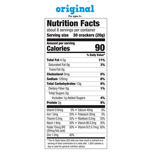 Earths Best Organic Sesame Street Toddler Crunchin Crackers, O