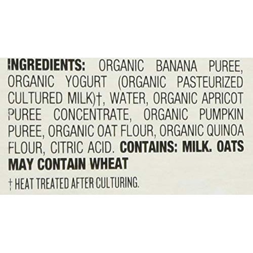 Earths Best Organic Stage 2 Breakfast Baby Food, Banana Apricot