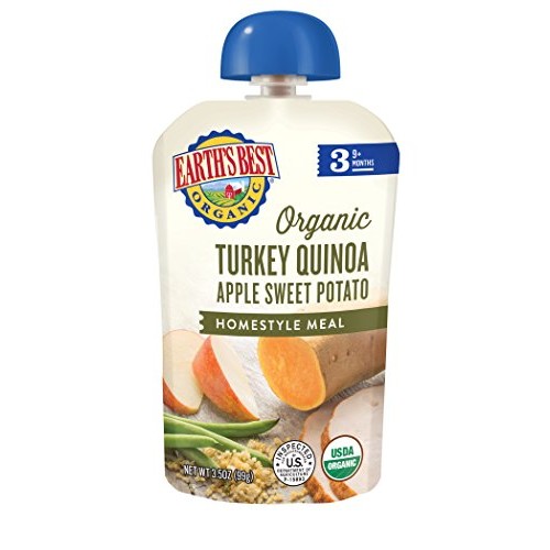 Earths Best Organic Stage 3, Turkey Quinoa Apple Sweet Potato,