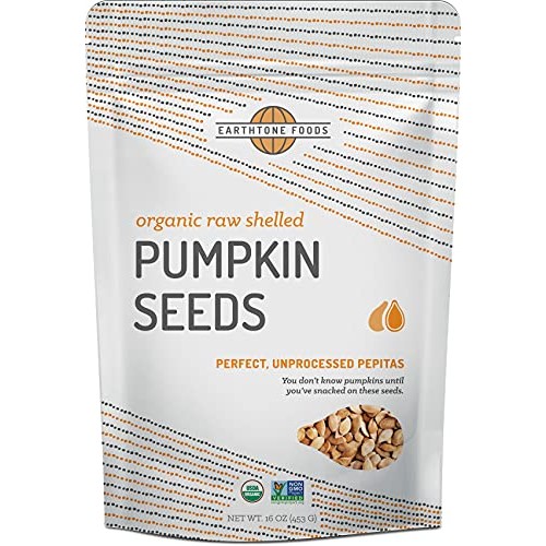 Raw Pumpkin Seeds Organic | Fresh, Hulled, No Shell, Unsalted Pe...