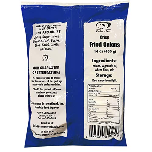 Ef - Fried Onions 2 Pack, 14 Oz Each, Product Of Holland