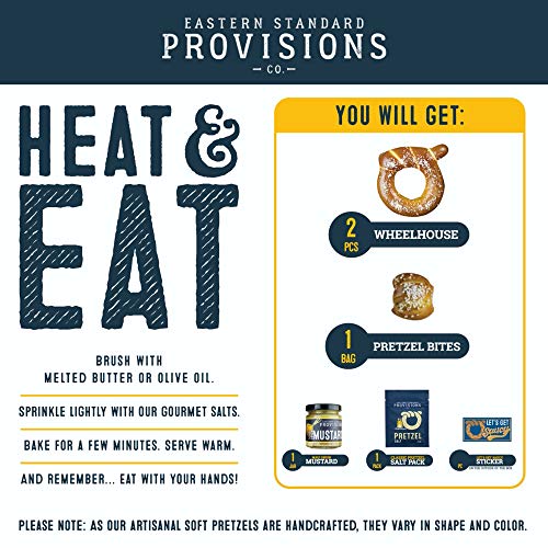 Eastern Standard Provisions: Lets Get Saucy Gourmet Soft Pretze
