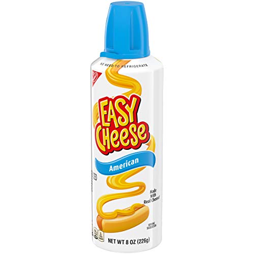 Easy Cheese American Cheese Snack, 8 Oz