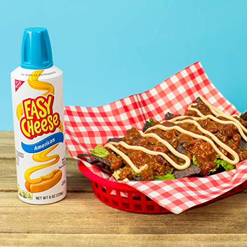Easy Cheese American Cheese Snack, 8 Oz