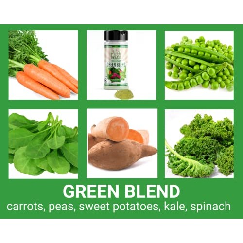 Easypeasie Vegetable Powder Blend For Picky Eaters, Kale, Spinac