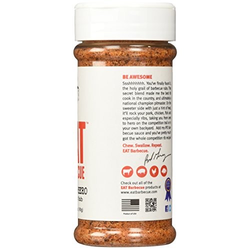 Eat Barbecue Zero To Hero Sweet Rub 6.7Oz Eat Barbecue Zero To Hero Sweet Rub 6.7Oz