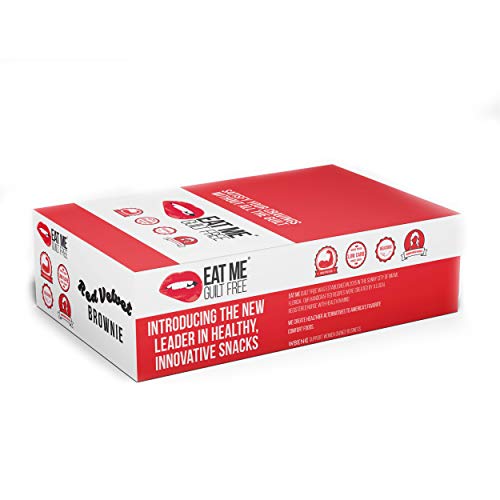 Eat Me Guilt Free Protein Brownie, Low Carb Healthy Snack Or Des