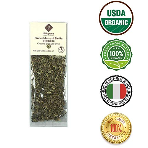 Single Pack Organic Sicilian Fennel Seeds | Perfect Condiment Fo